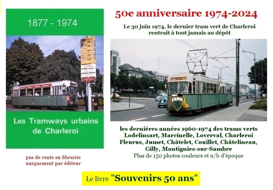 Les Tramways urbains de Charleroi - 2024