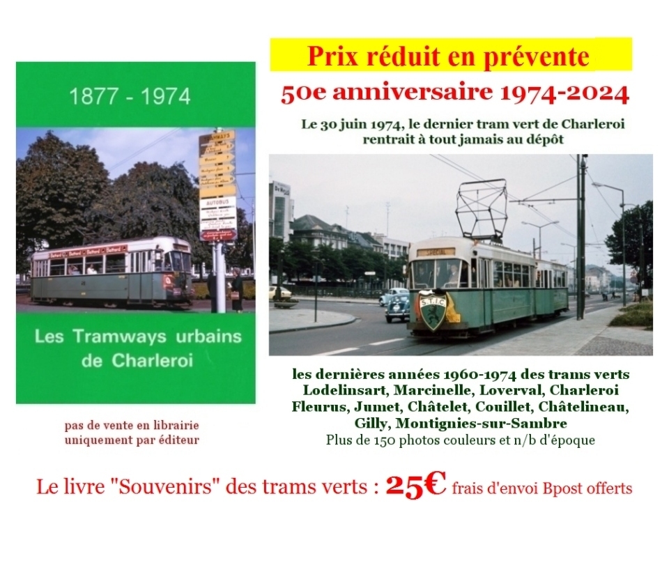 Les Tramways urbains de Charleroi - 2024